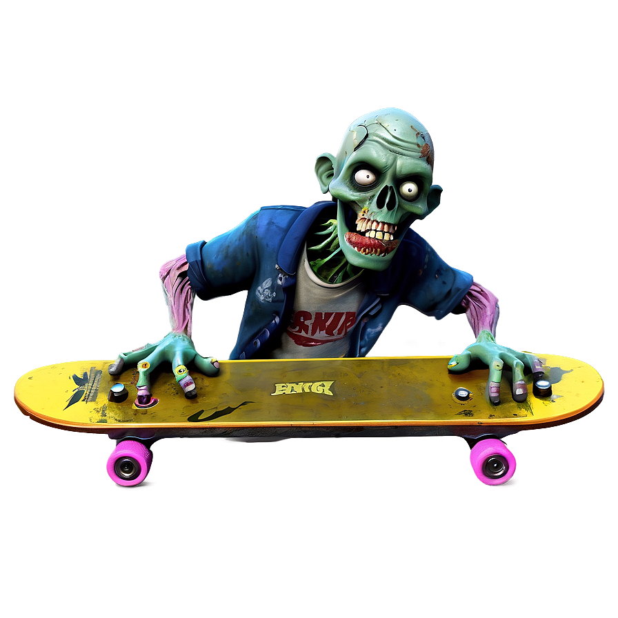 Disney Zombies 2 Skater Zombie Png Jaw