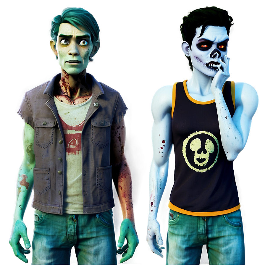 Disney Zombies Addison And Zed Png Ryg47