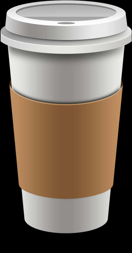 Disposable Coffee Cup Vector