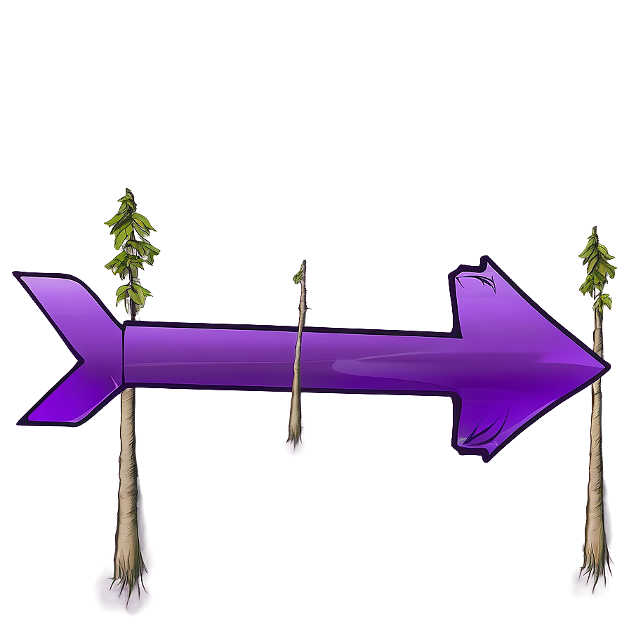 Distinctive Purple Arrow Png 74