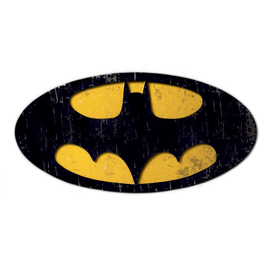 Distressed Batman Logo Png Myj