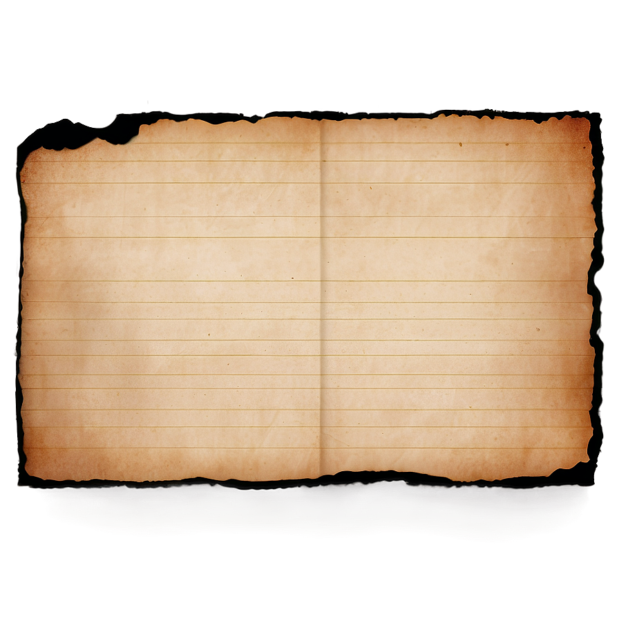 Distressed Burned Paper Png Ccc