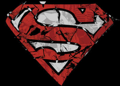 Distressed Superman Logo