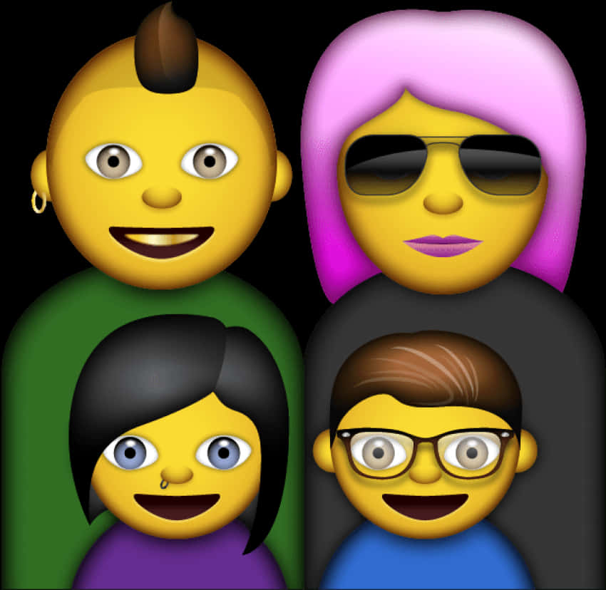 Diverse_ Emoji_ Faces_ Collection