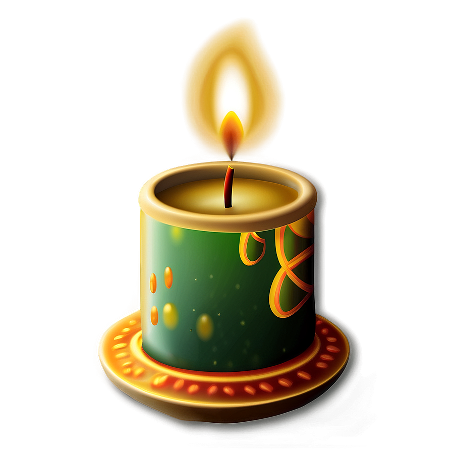 Diwali Candle Png Bec8