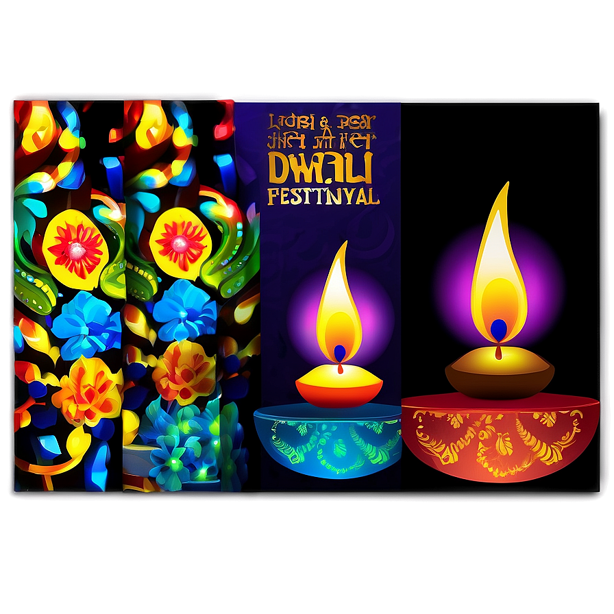 Diwali Festival Invitation Png 65