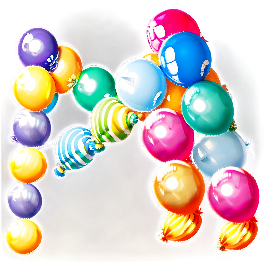 Diy Balloon Garland Tutorial Png 67