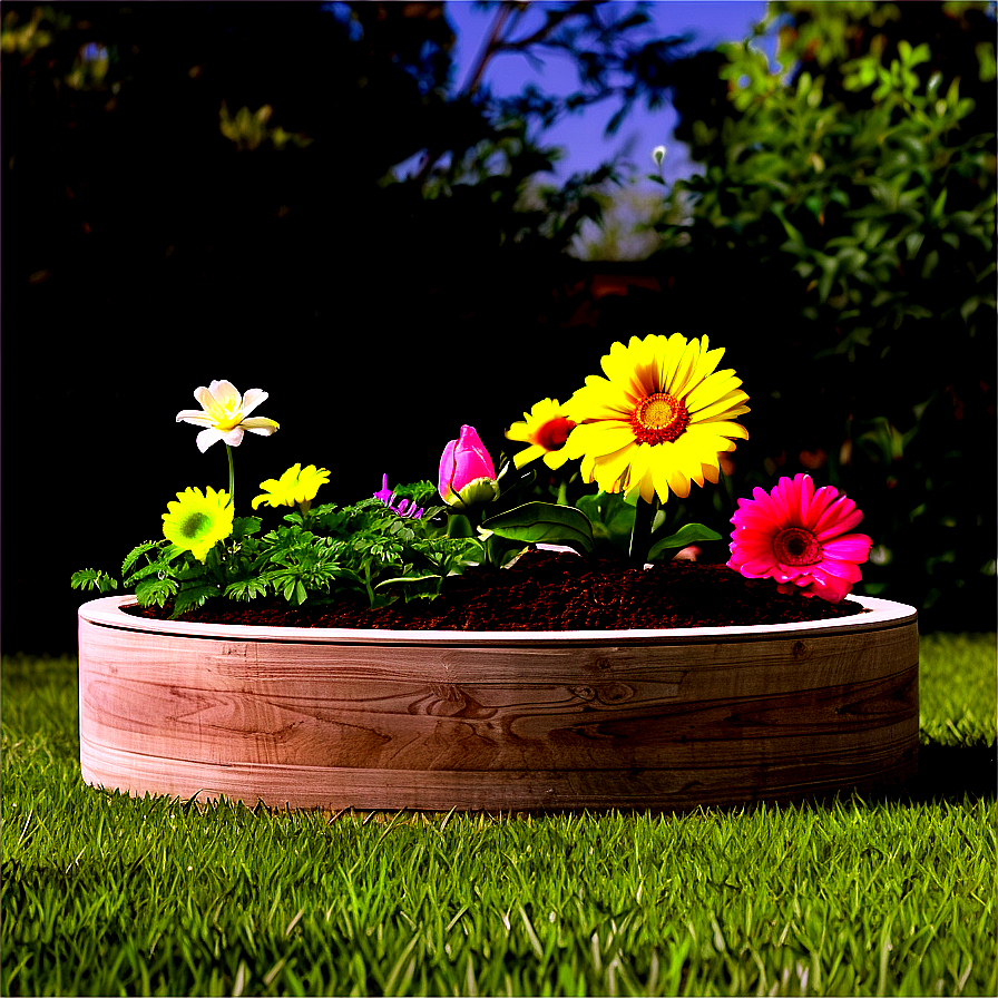 Diy Flower Bed Png Cnx18