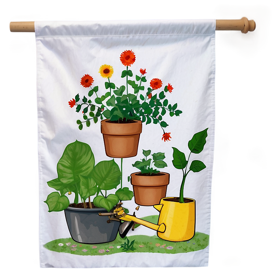 Diy Garden Flag Template Png 34