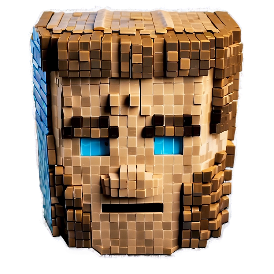 Diy Minecraft Steve Head Png 06282024