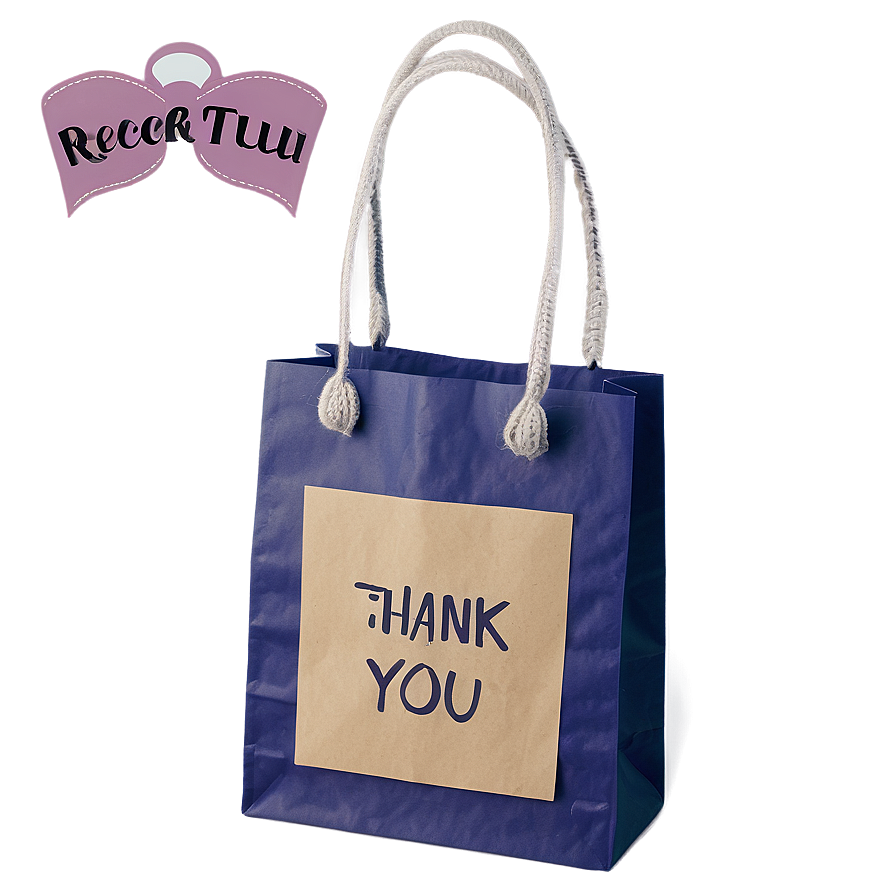 Diy Style Thank You Bag Png 06292024