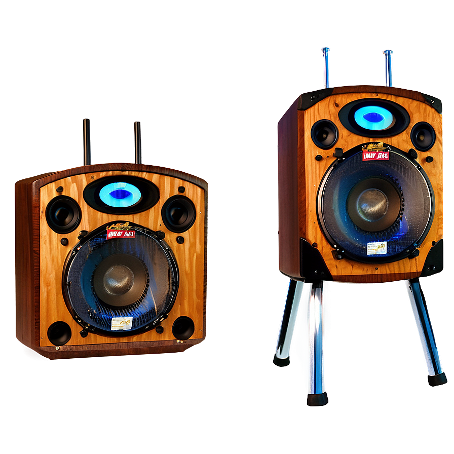 Dj And Karaoke Speakers Png Xvs