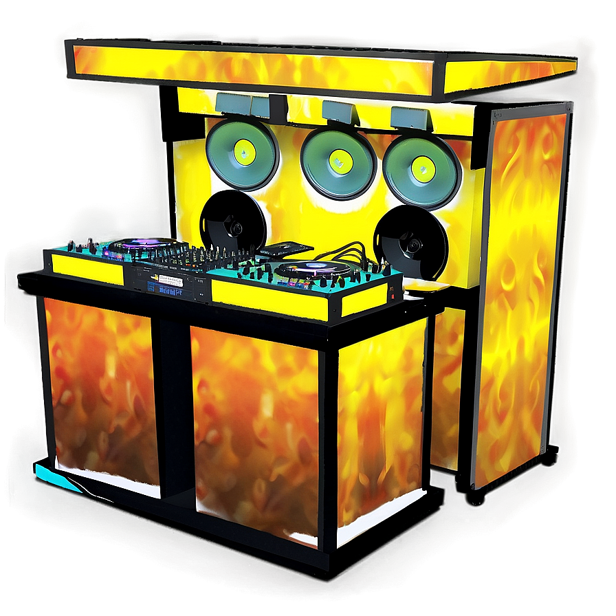 Dj Booth Design Png Int81