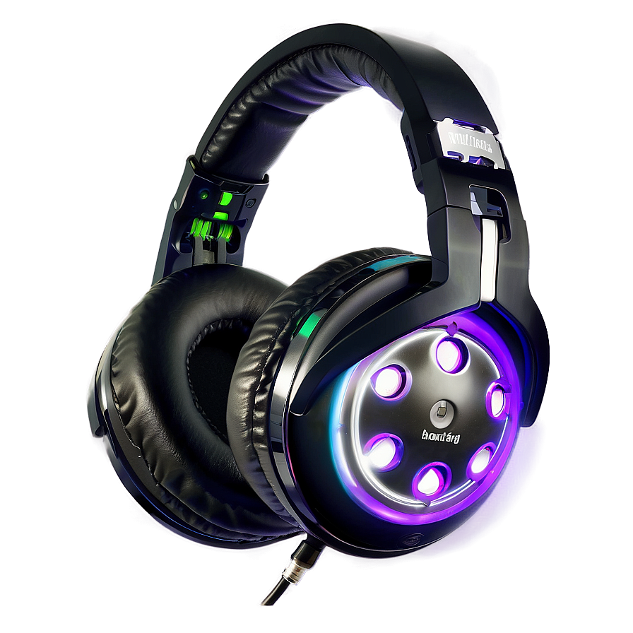 Dj Headphones With Extended Bass Png Kht9