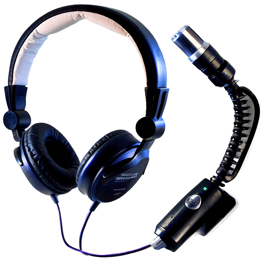 Dj Headphones With Microphone Png Nsm61