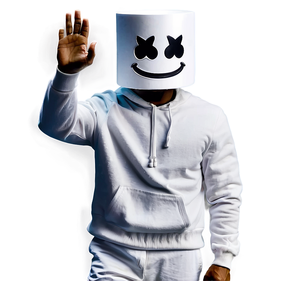 Dj Marshmello Action Png 30