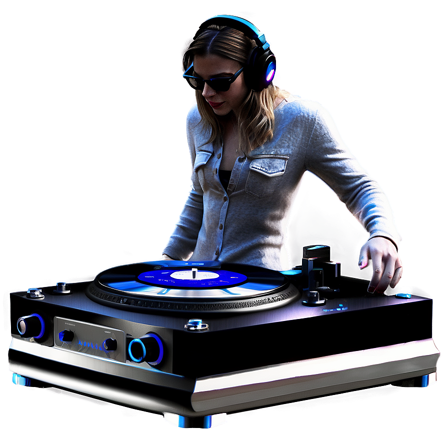 Dj Turntable Deck Png 10