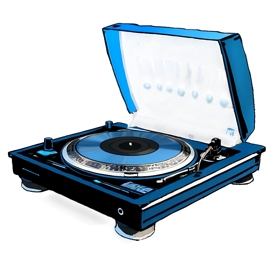 Dj Turntable Deck Png 8