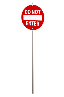 Do Not Enter Sign