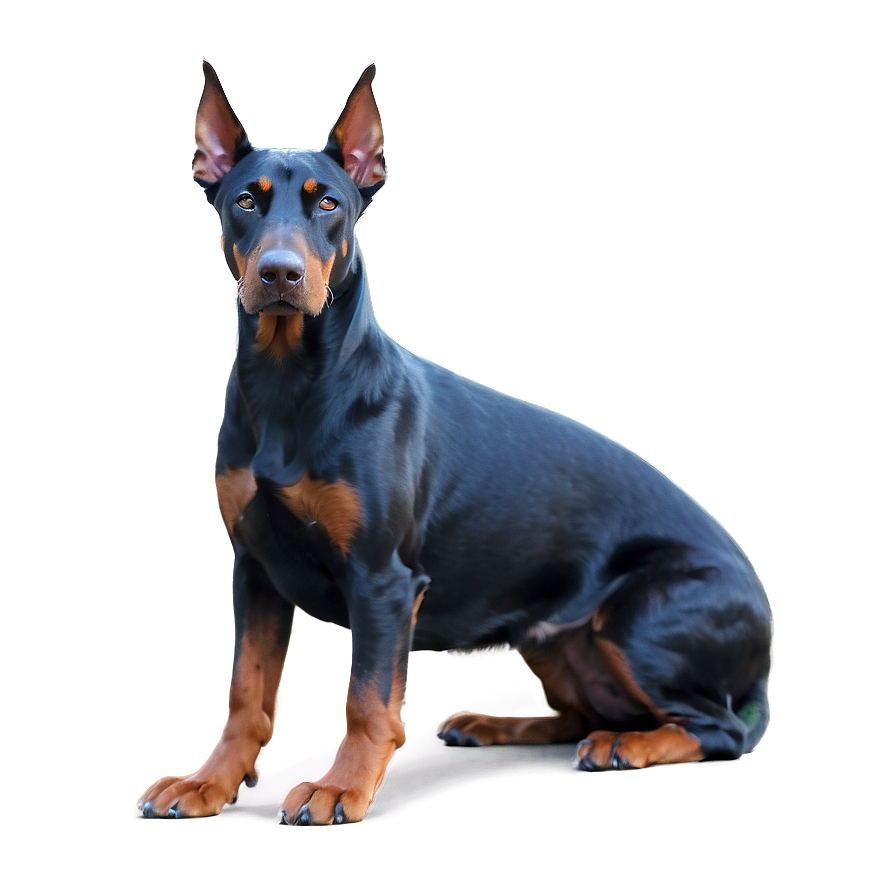 Doberman And Cat Png Tta71