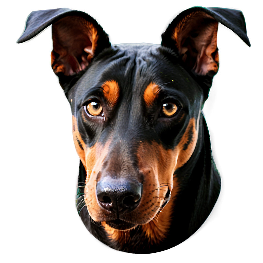 Doberman Dog Head Png Ynq