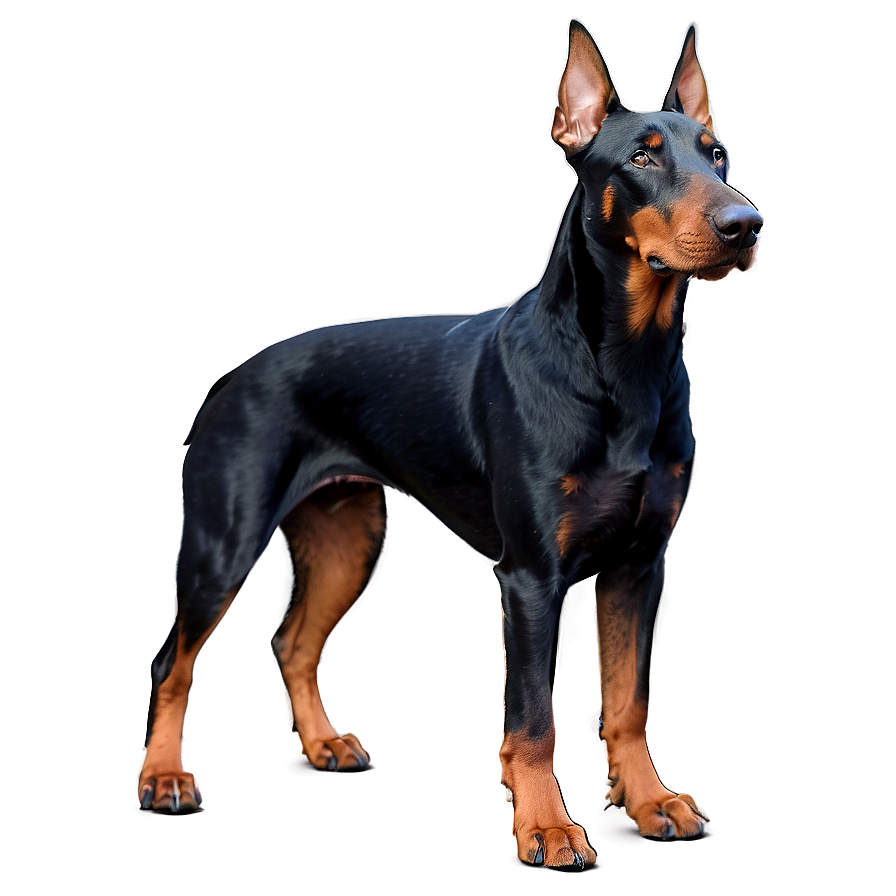 Doberman In Costume Png 06252024