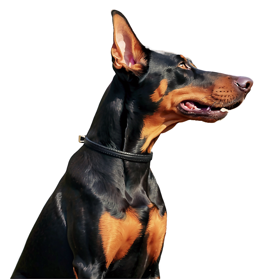 Doberman In Park Png 06252024