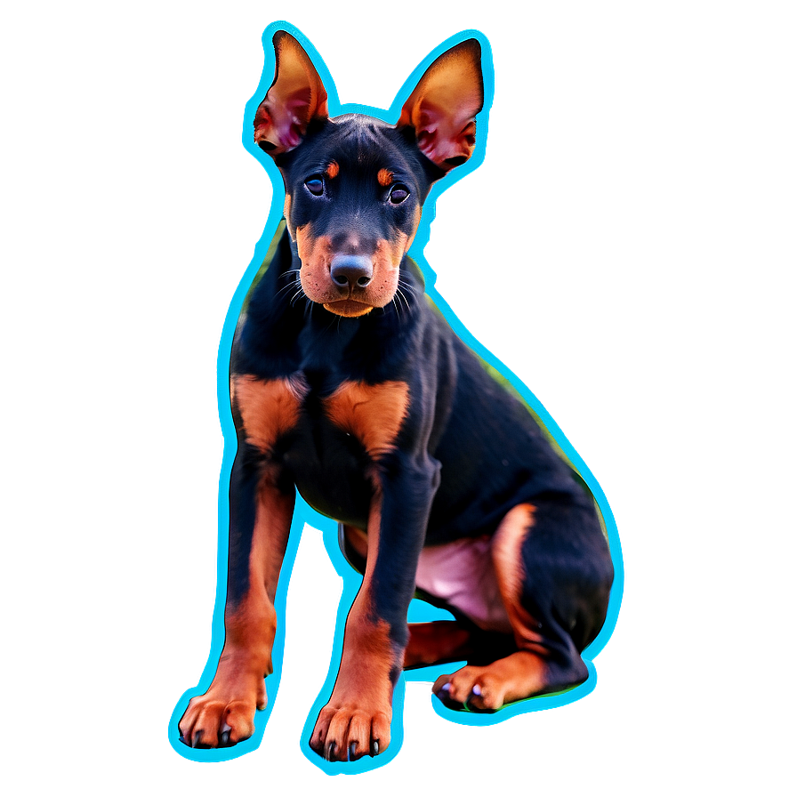 Doberman Puppy Litter Png 68