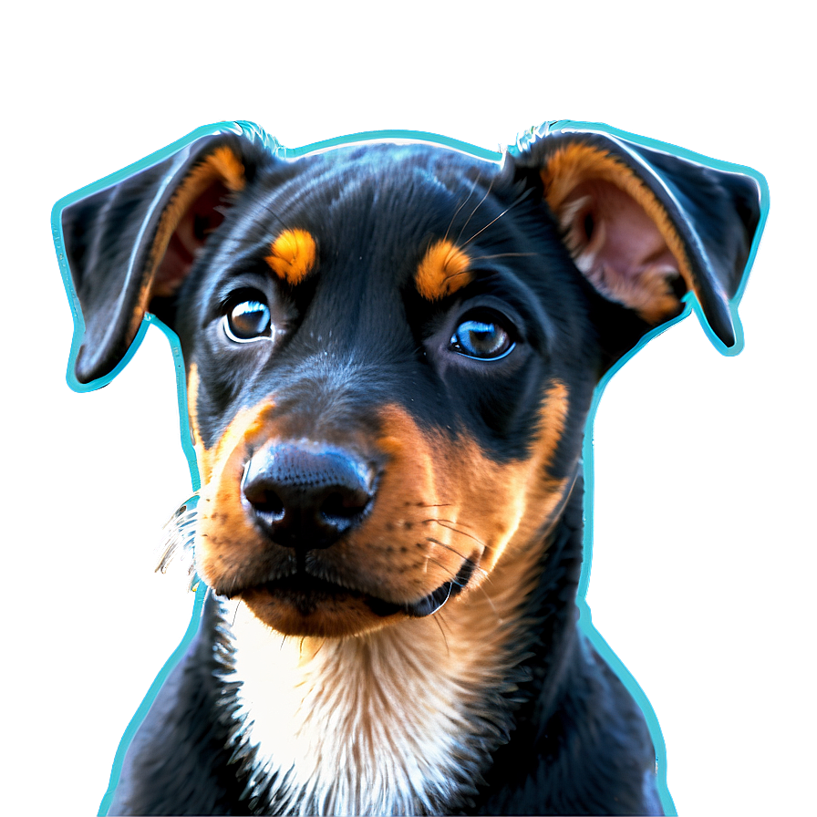 Doberman Puppy Png 06252024