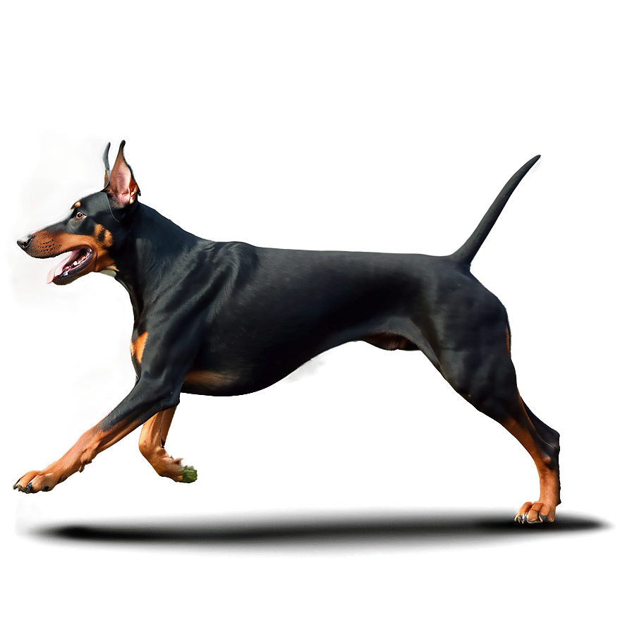 Doberman Running Png Sda88