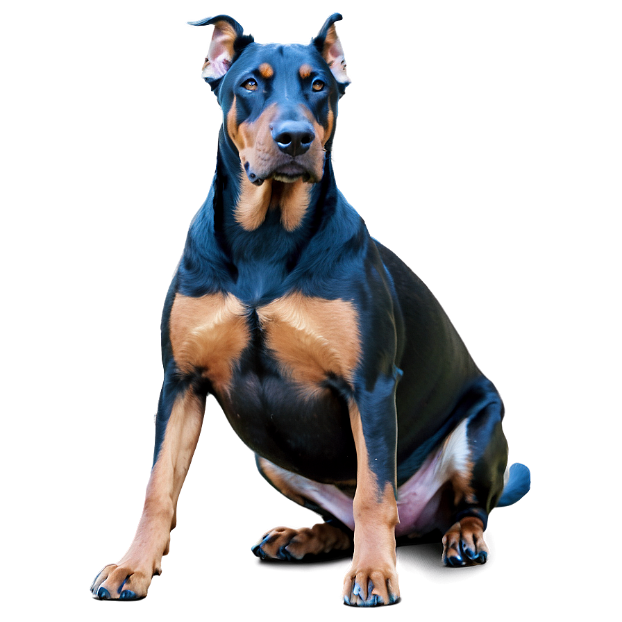 Doberman Swimming Png 77