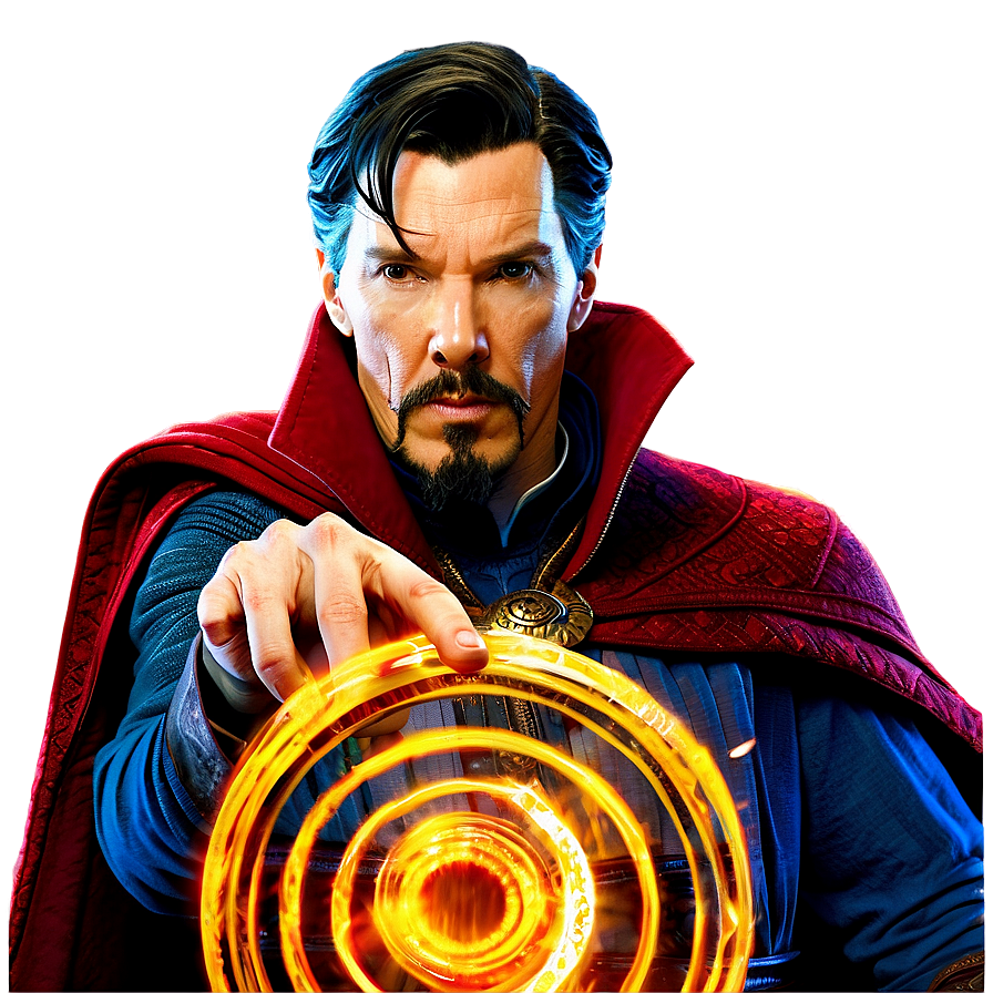 Doctor Strange Fire Rings Png 40