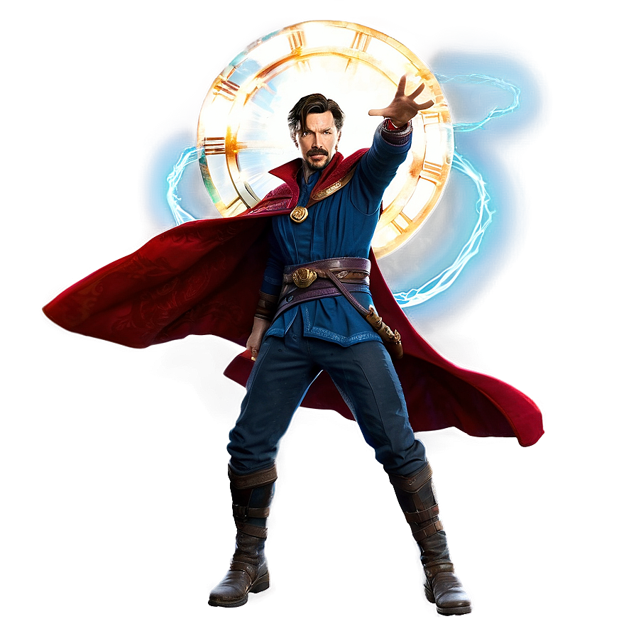 Doctor Strange In Action Png 32