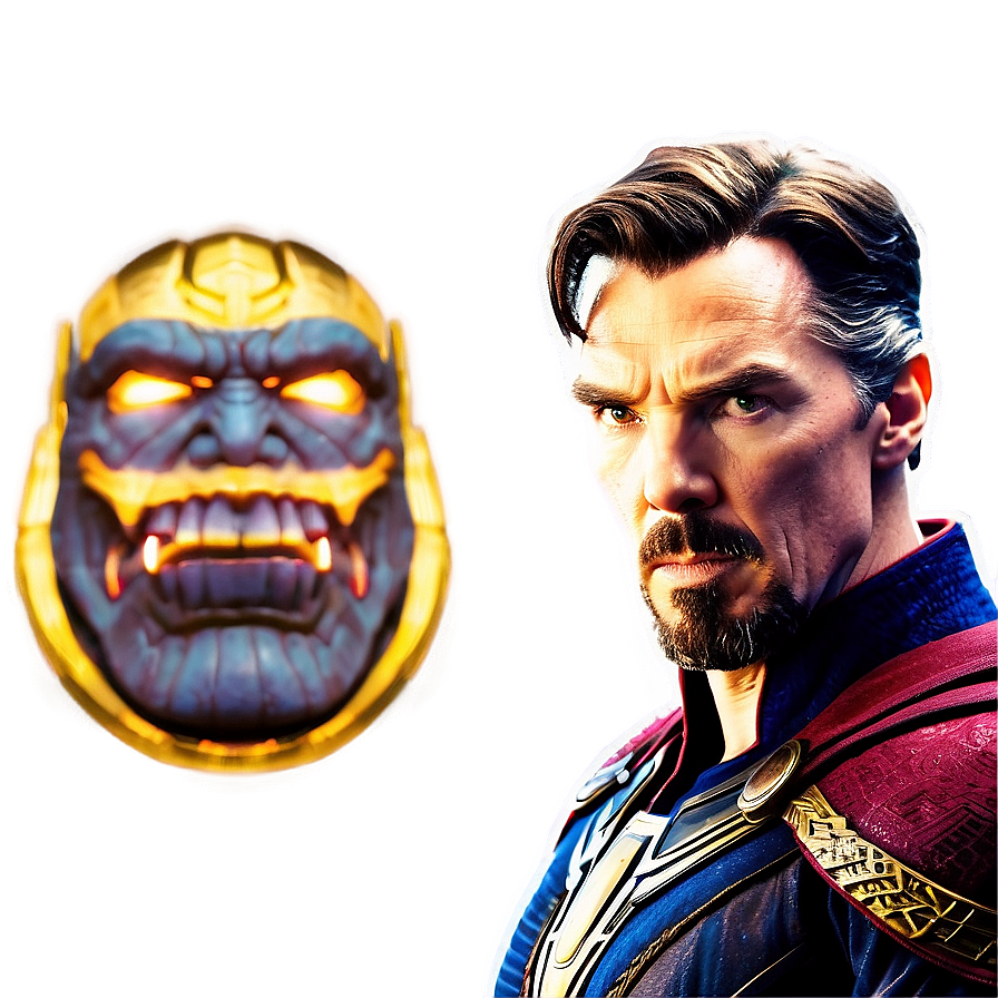 Doctor Strange Vs Thanos Png Ikh2