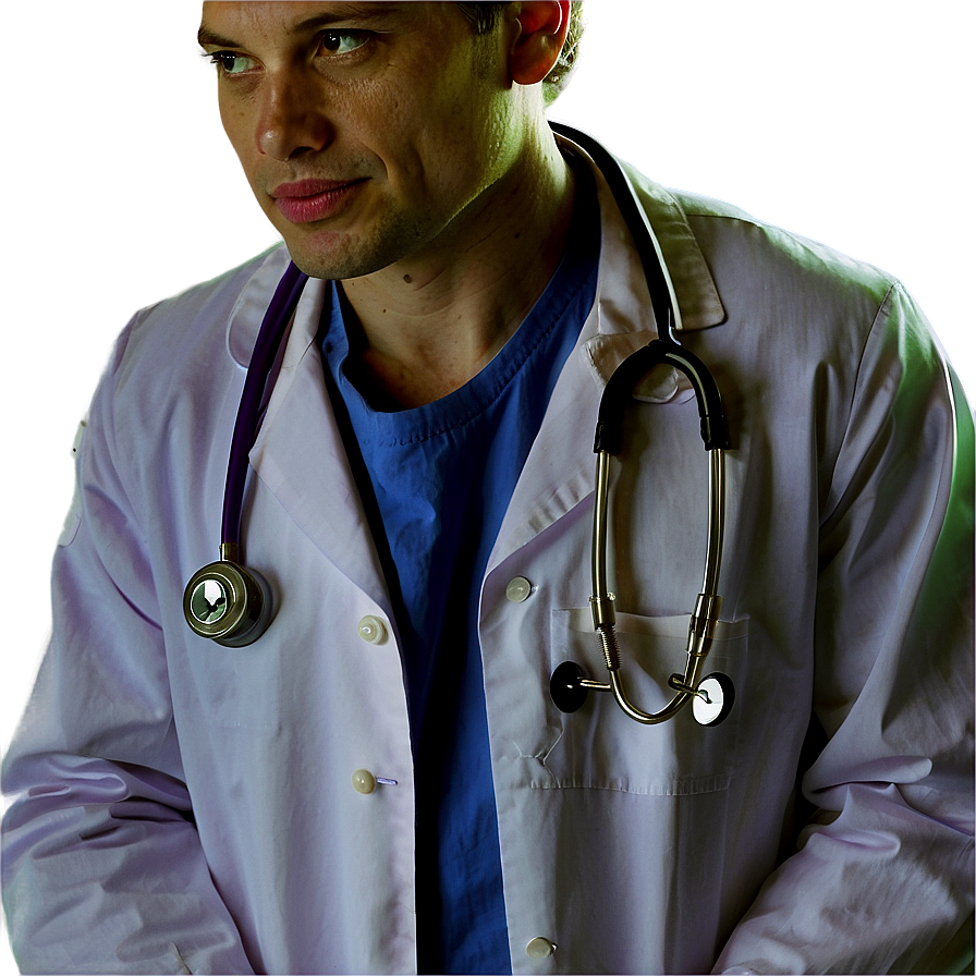 Doctor With Medical Equipment Png Rho73