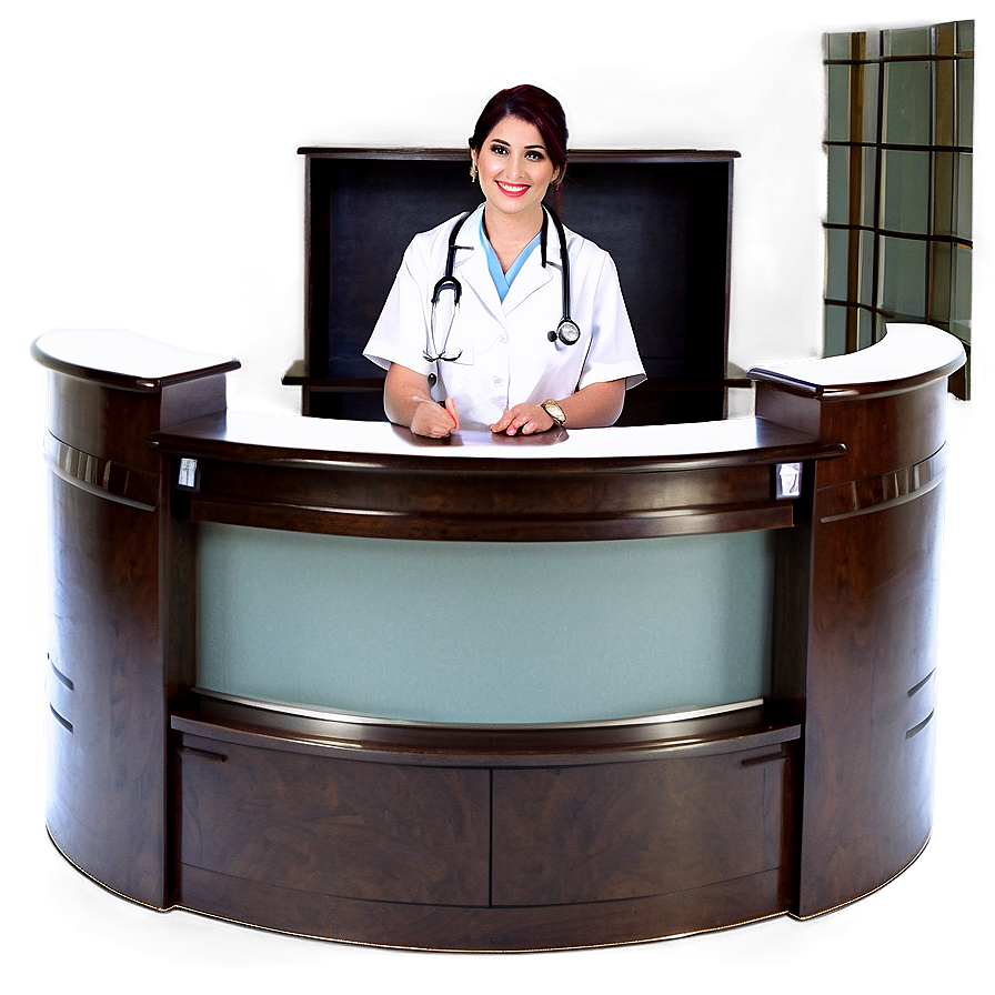 Doctors Office Reception Desk Png 06262024