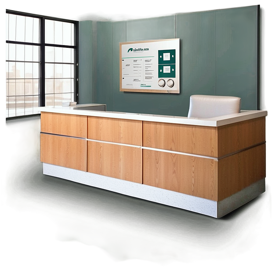 Doctors Office Reception Desk Png 06262024