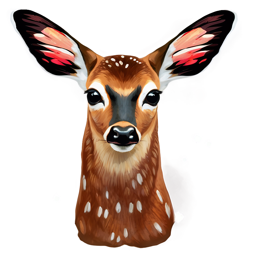 Doe And Butterfly Png 06292024