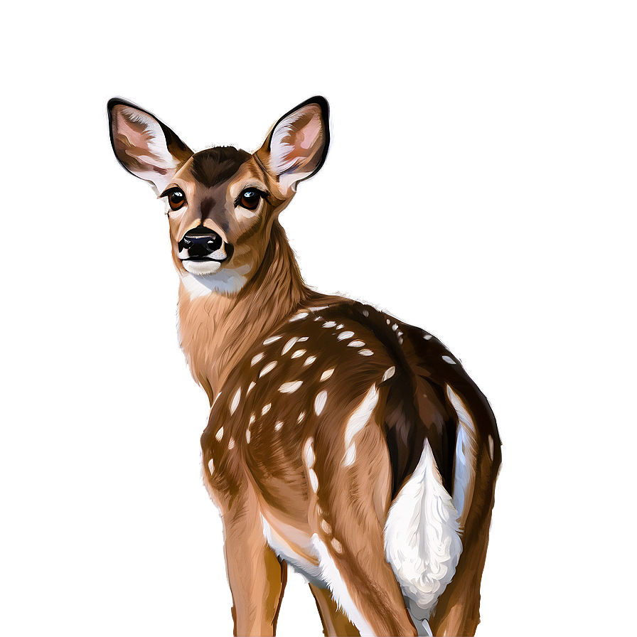 Doe With Reflective Eyes Png Rsx