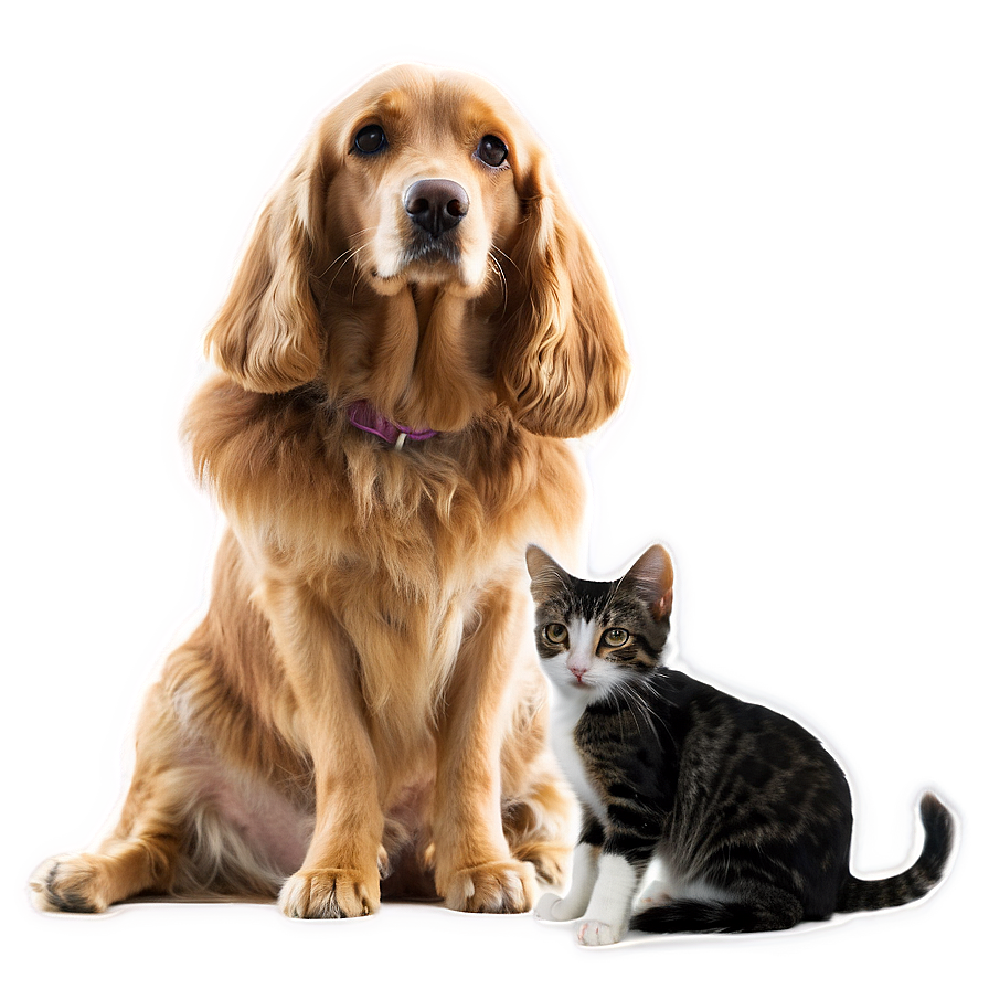 Dog And Cat At Home Png 06242024