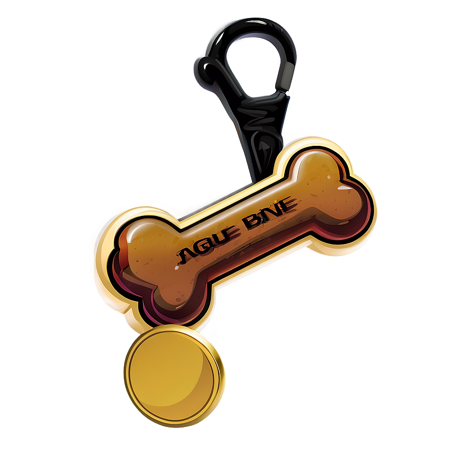 Dog Bone Badge Png 05252024