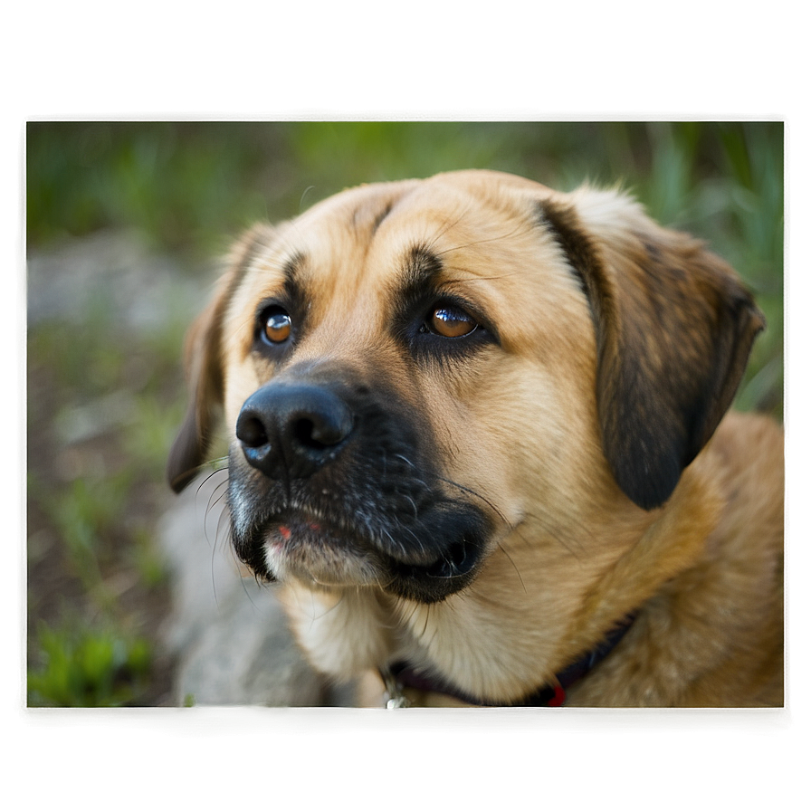 Dog Face In Wild Nature Png Fau49