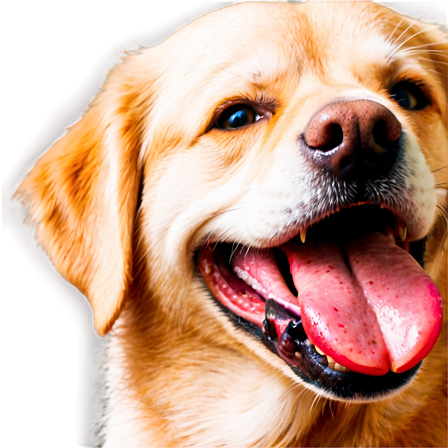 Dog Face With Tongue Out Png 8