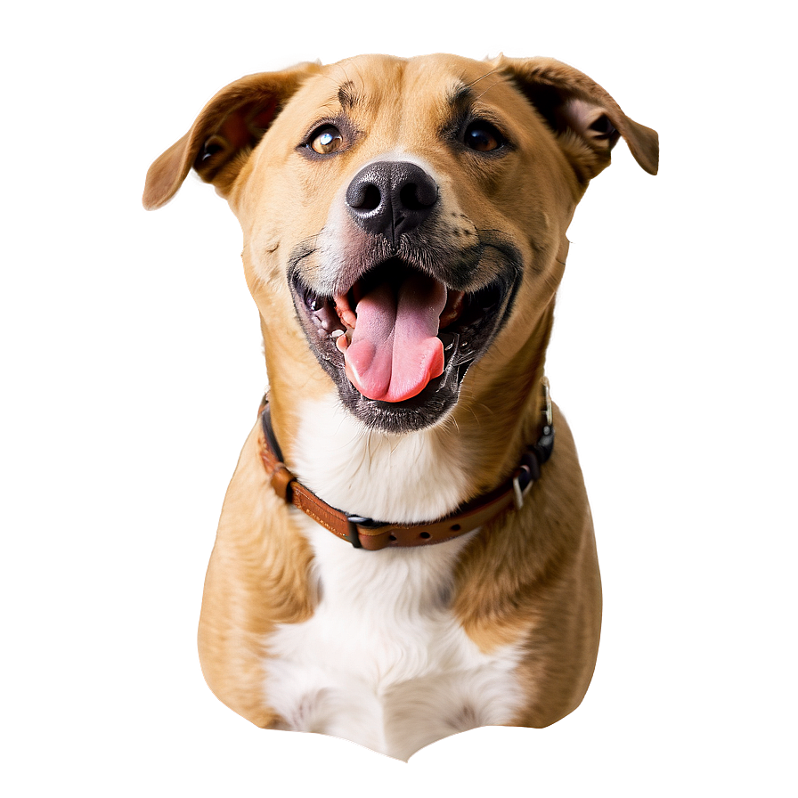 Dog Face With Tongue Out Png Stk