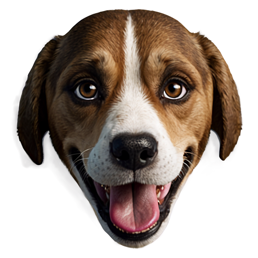 Dog Head Emoji Png 06212024