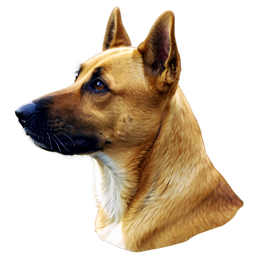 Dog Head In Profile Png 81