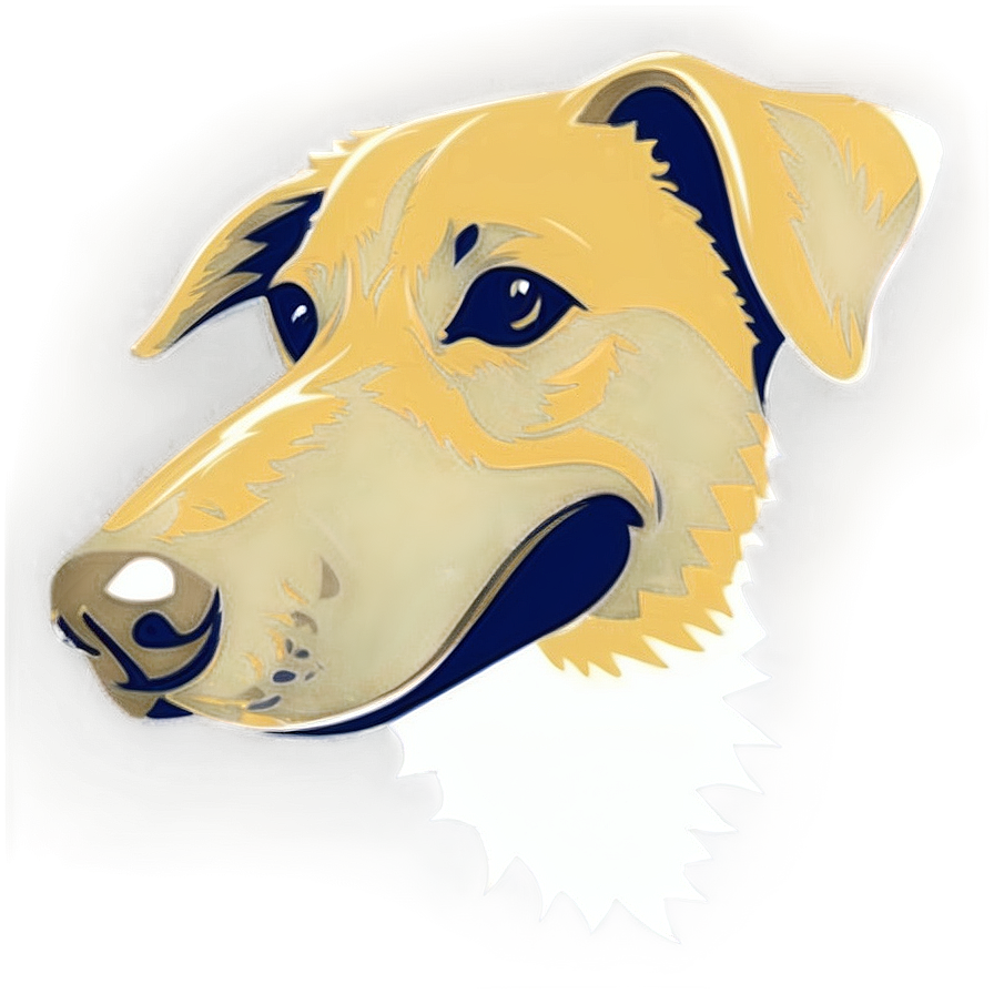 Dog Head Stencil Png 06212024