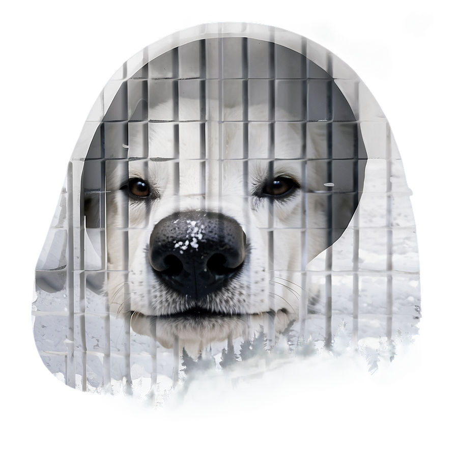 Dog Nose In Snow Png Qti