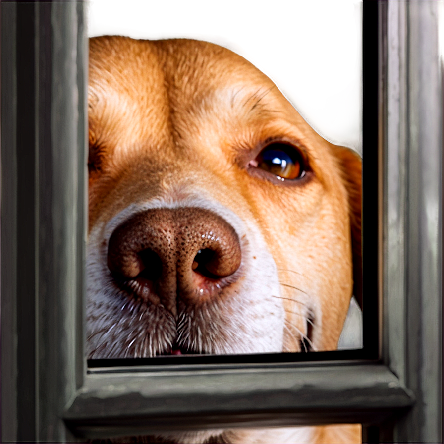 Dog Nose On Window Png 06272024