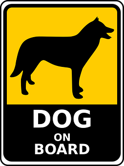 Dog On Board Sign